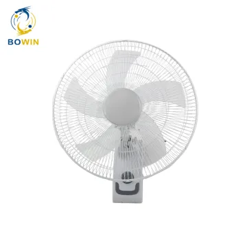 16'' Wall Mounted Oscillating Fan - 18 Inch Electric Ventilador with Plastic and Metal Blades