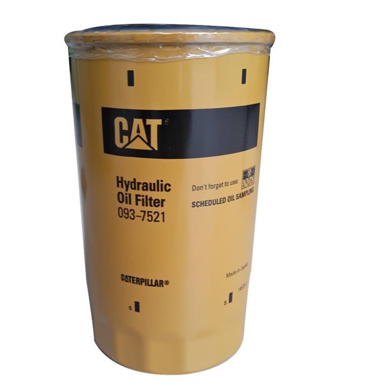 Filtro de gato filtro de óleo 093-7521 para escavadeira de rastreador