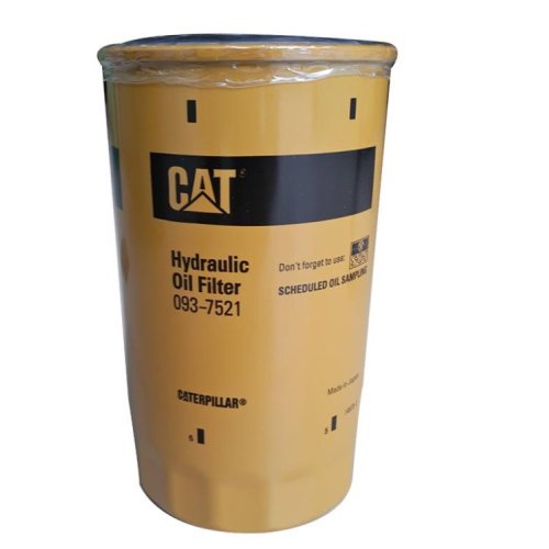 Filtro de gato filtro de óleo 093-7521 para escavadeira de rastreador