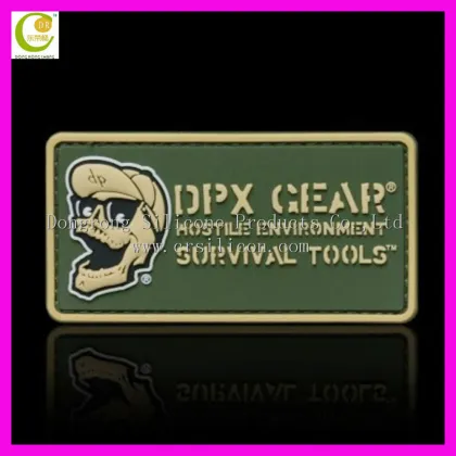 Soft PVC Embossed Patch 3d Custom Brand OEM Rubber Patch/Garment Brand Logo/Bags Badge Tags