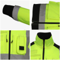 Водонепроницаемые тепловые класс 3 Hi Vis Winter Jackets