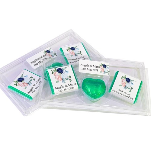 Luxry chocolate insert sweets plastic blister tray