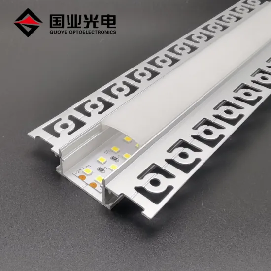 Hot Sales 2835SMD Wing Shape Gypsum Hide Plaster Recessed Drywall LED Aluminum Profile Strip Light