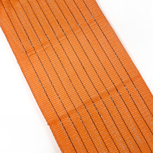 Грузовые стропы апельсиновый цвет плоский лямка