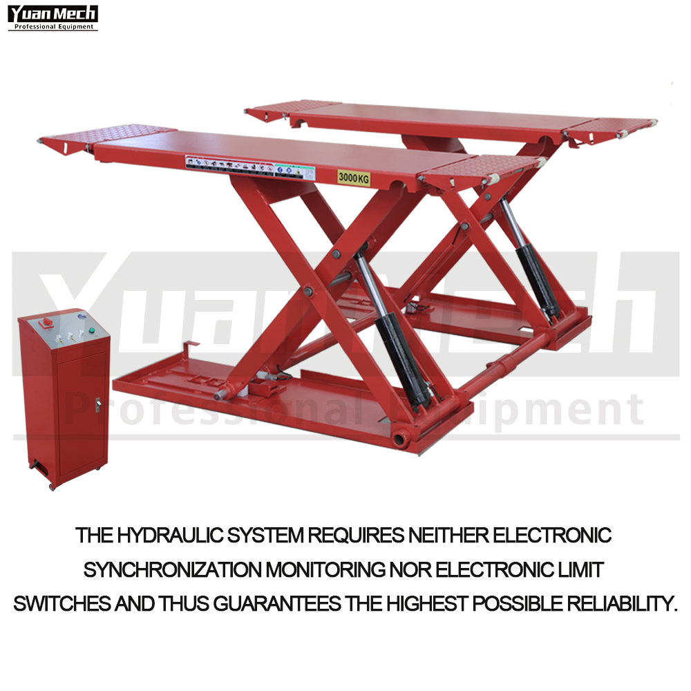 mid rise lift hydraulic system