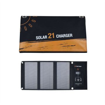 Power per la potenza portatile Mono PV PV PV trasparente con pannelli solari pieghevoli da 21 W