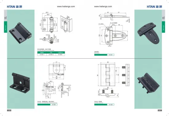 Zinc steel adjustable welding gate hinge