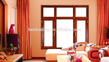 thermal break aluminum alloy double casement window for resident