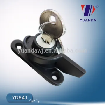 Aluminium crescent lock with key accessories