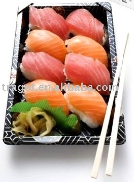 Sushi Container, Plastic Food Container, Sushi Tray