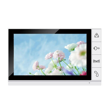 9-inch TFT Wired Color Video Door Phone Intercom, Room to Room Intercom, IR Night Vision