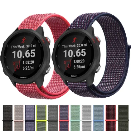 18mm, 20mm, 22mm Sport Silicone Watch Bands for Garmin Venu, Vivoactive 3/4, Forerunner