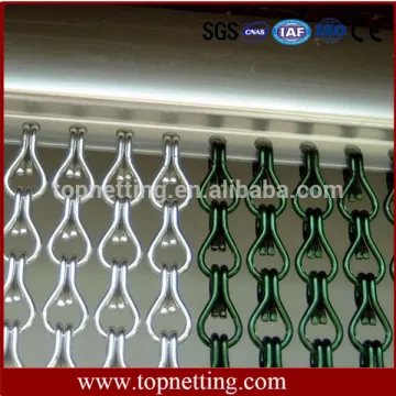 Stainless Steel / Aluminum Wire Mesh Shower Curtain