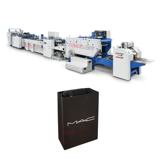 Small Grocery Paper Bag Making Machine