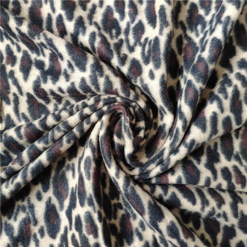 printed polar fleece 