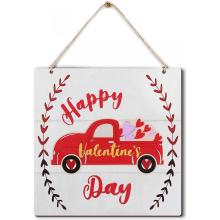 Wooden Valentine's Day Hanging Decoration