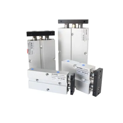 TN Series Airtec Double Rod Pneumatic Cylinder - Pneumatic Air Double Acting Cylinder for Aluminum Industry