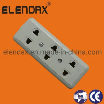 Розетка поверхностного типа двойного назначения, 10 А, 250 В, AE7003