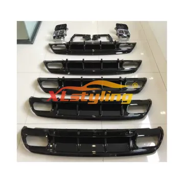 XLstyling Rear Bumper Lip Diffuser for 2013-2015 Mercedes-Benz A-Class W176 A45