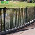 used steel black wrought iron fencing