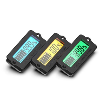 12-48V Adjustable Lithium Battery Lead-Acid Power Display Voltmeter Ammeter