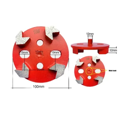 Diamond Floor Polishing Pad 100mm Grinding Disc for Stone Floors