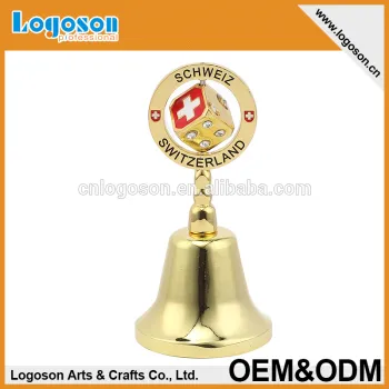 2016 Newest Design Promotionals Gifts Custom Antique Dinner Bell Decorative Souvenir Bell