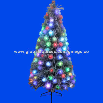 Color LED Light Fiber-optic Tree with Topstar