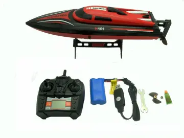 2.4 GHz RC Boat 25KM/H High Speed Yacht with 180 Degree Flips