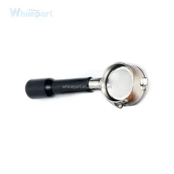 Parts and Accessories for the Barista Coffee Machine CFJPJ01: Bottomless Portafilter and Stainless Steel Coffee Maker Components Suitable for Elonghi 9335