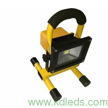 IP65 Outdoor 10W LED rechargeable spot lighing