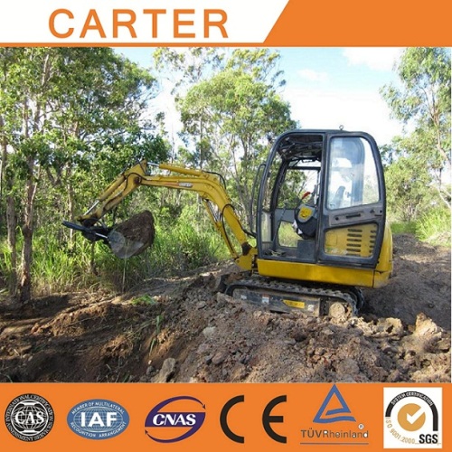 CT18-9ds (0.04m3 bucket&Cabin) Hydraulic Backhoe Mini Excavator