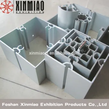 Different sizes and colors aluminum profile for exhibition stand