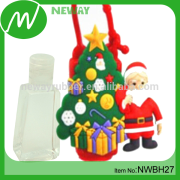 Christmas Design Hand Sanitizer Silicone Holder