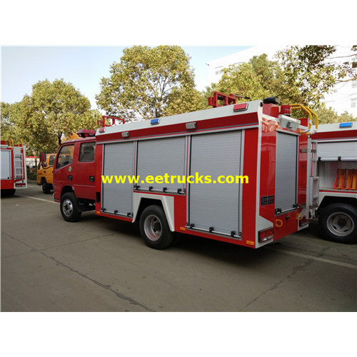 4m3 4x2 camions de pompiers à cabine double