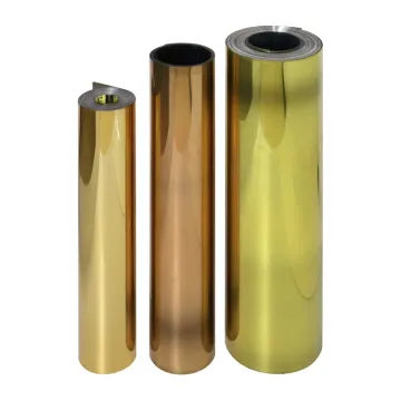 shining golden PET sheet rose gold PET film