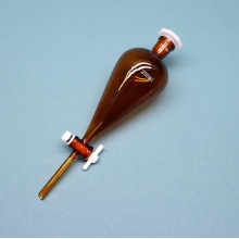 Amber Glassware Separate Funnel with stopcock