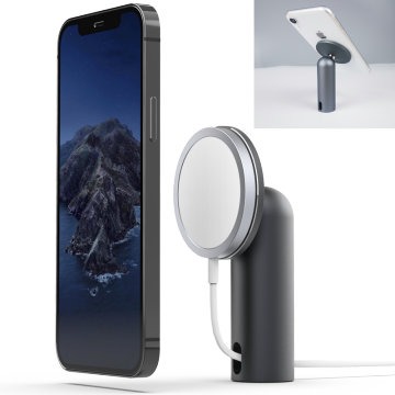 2021 Trending Adjustable Magnetic Tablet and Smartphone Stand for Desktops
