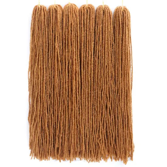 Soft Dreadlocks Crochet Sister Faux Locs Afro Sister Locks Crochet Braids Hair Synthetic Braiding Hair Extensions