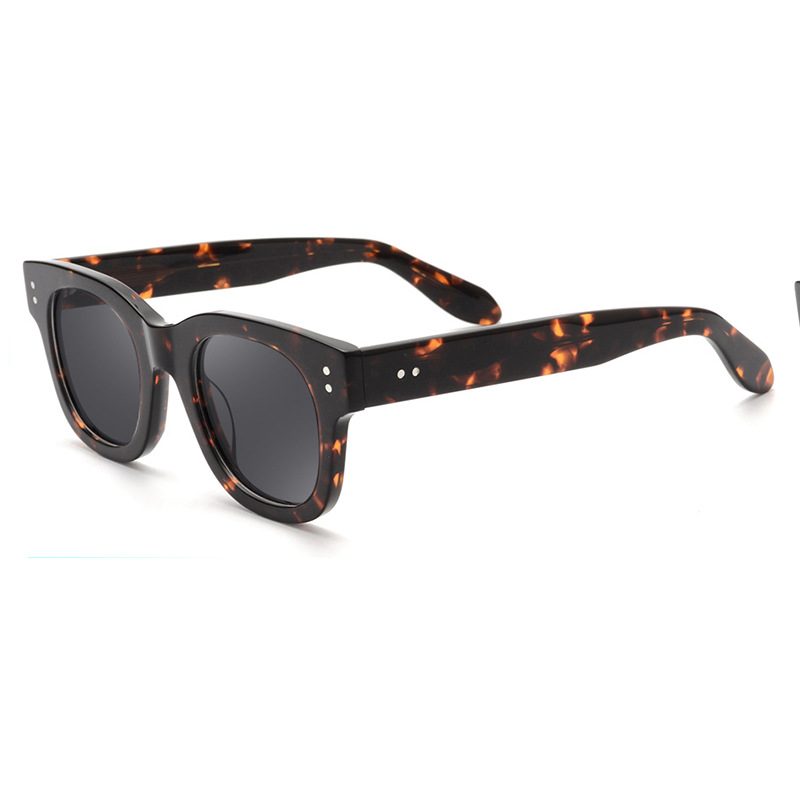 Acetate Uv400 Sunglasses Black
