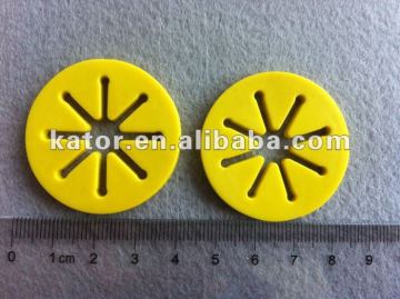 Yellow Plastic Hanging Sockholder