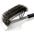 Brosse De Nettoyage En Acier Inoxydable Avec Grattoir