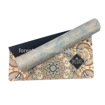 Wholesale Customized PVC Custom Logo Yoga Mat Material Rubber