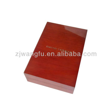 Unique small wooden perfume packaging box
