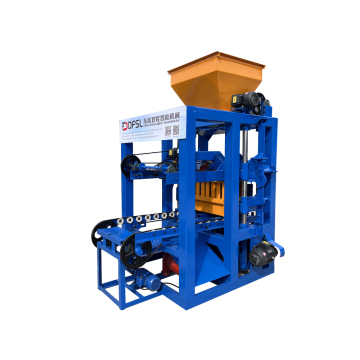 Produttore cinese QT4-40 Common diesel semi-automatico Machine e attrezzature per la produzione di mattoni e attrezzature