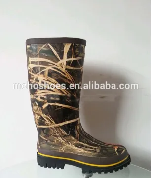 OEM man camo hunting rubber boots,rubber boot seal