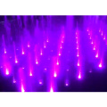 Floor water fountain with lights