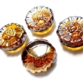 Geassorteerde vormen van glas edelstenen voor decoratie