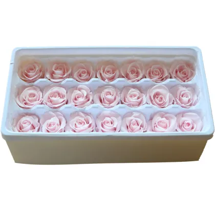 Long Lasting Natural Dried Rose Preserved Head Eternal Flower