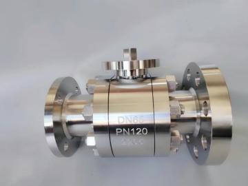 variable diameter high platform forged steel ball valve